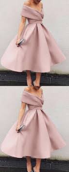 Vintage 1950s Style V Neck Off The Shoulder Tea Length Ball Gowns Party Dresses M5111 1950s Fashion Dresses Tea Length Dresses Party Dress Classy