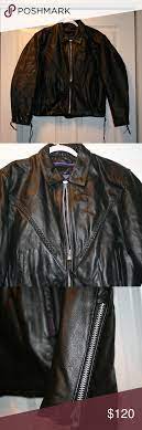Interstate Leather Sz L Lined Motorcycle Jacket Jackets Motorcycle Jacket Leather Jacket