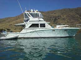1984 48 Uniflite Convertible In Long Beach Ca Soldboats Uniflite Sportfishing Boat Yacht Boat Fishing Boats
