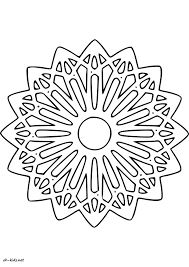 Dessin 1176 Coloriage Rosace A Imprimer Oh Kids Net