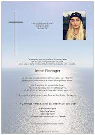 14/10/2020 mietverträge sollte man gut aufbewahren! Bestattung Gschwandtner Todesfall Irene Pieringer