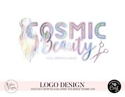 Hair Logo Design Feminine Logo Logo Design Logo Premade Etsy In 2020 Hair Logo Design Logo Design Hair Logo