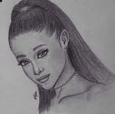 Ariana grande drawings ariana grande wallpaper ariana grande photos selena gomez art inspiration drawing celebrity drawings fashion design drawings shared by ginny. Pencil Easy Pencil Ariana Grande Drawing Novocom Top