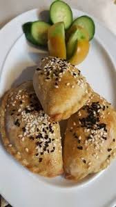 سمبوسة الباذنجان بالصور من غادة عسكر Recipe Food Food And Drink Bagel