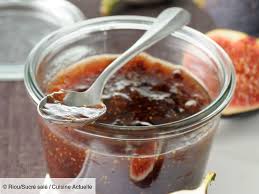 Recette Confiture De Figue Thermomix Ingredients 6 Personnes Figues 500 G Sucre Ge Confiture De Figues Thermomix Recettes De Cuisine Recette Repas Noel
