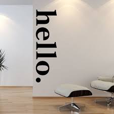5.0 out of 5 stars. Hello Door Decal Welcome Wall Stickers Hello Wall Decal Quotes Hello Wall Mural Vinyl Lettering Wall Office Wall Design Office Wall Decals Hello Door Decal