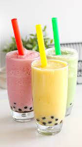 Healthy Bubble Tea Recipe Bubble Tea Recipe Milk Tea Recipes Boba Tea Recipe