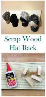 Scrap Wood Hat Rack Hat Rack Diy Hat Rack Rack