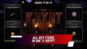 Последние твиты от mortal kombat 11 ultimate (@mortalkombat). Mk11 Krypt Items Guide Dashfight