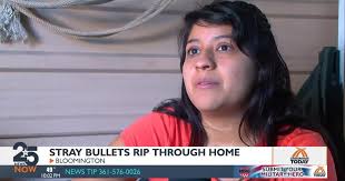 Family concerned for safety as stray bullet nearly hits daughter