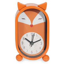 Reveil Vintage En Metal Orange Renard Maisons Du Monde Reveil Vintage Mobilier De Salon Maison Du Monde