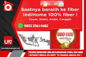 Kedua layanan itu memiliki banyak paket yang bisa digunakan masyarakat. Promo Indihome Bulan Ramadhan Berkah Tanpa Batas Indihome Bangka