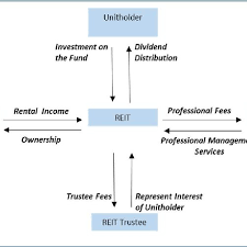 It has an enterprise value of approximately $14 billion, and owns 289 primarily retail properties, with a net leasable area of 44 million square feet. The Structure Of Management Of Real Estate Investment Trust Download Scientific Diagram