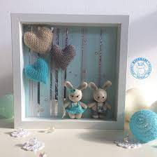 Discover quality baby frames today. Personalized Frame Cute Couple Of Bunnies Wedding Gift Idea Etsy Hanging Wall Decor Personalised Frames Bunny Wall Decor