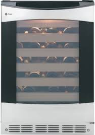 Maybe you would like to learn more about one of these? Ge Pcr06watss 24 Inch Wine Center With A 57 Bottle Capacity Beechwood Front Full Extension Wine Racks Interior Display Lighting Tinted Glass Door And Built In Capability