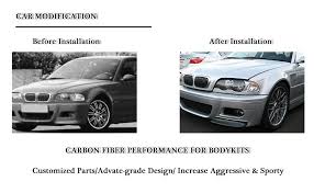I take viewers on a close look through the interior and exterior of this car while. Amazon Com Mcarcar Kit Front Bumper Splitter Fits Bmw 3 Series E46 M3 Coupe Convertible 2000 2006 Factory Outlet Carbon Fiber Cf Upper Spoiler Winglets Vents Cover Cupwing Flaps Automotive