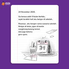 Rangkuman ciamik, latihan soal, tryout, dan belajar di eduka system tuh gratis loh! Eduka System Promo 17an On Twitter Selasa 24 November 2020 Kangen Deh Sama Suasana Sekolah Jadwal Jam Pelajaran Hingga Guru Yang Selalu Semangatin Buat Masuk Ptn Ceritain Dong Apa Yang Kamu Kangenin