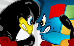Menukar Windows dengan Rasa Linux