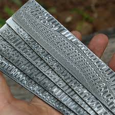 Stainless Damascus Steel Knife Diy Steel Knife Making Blade Steel New Pattern Damascus Billet Knives Aliexpress