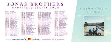 Happiness begins — the first jonas brothers studio album in a decade — drops on june 7 and will be available worldwide. Jonas Brothers Announce Dates For Their Happiness Begins Tour