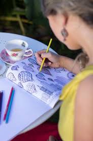 Melbourne Colouring Book Style City Colour City And Colour Coloring Books Color