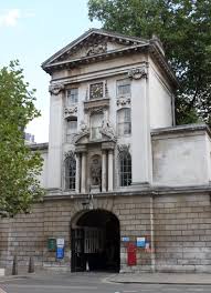Bartholomew's hospital (bart's), london.ms of cherub on wall. St Bartholomew S Hospital Wikipedia