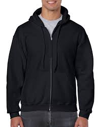 Gildan Heavy Blend Mens Full Zip Hooded Sweatshirt