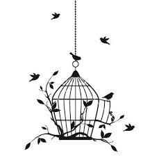 Tattoo Designs Birds In Flight Birds With Birdcage Vector Image On Cage Tattoos Flying Bird Tattoo