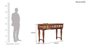 At great prices and huge discounts. Buy Boho Console Table Honey Finish Online In India Wooden Street