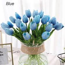 Fake flowers walmart on alibaba.com when making attractive decorations that last a long time. Artificial Tulips Real Touch Fake Flowers Artificial Tulips Flowers Arrangement Bouquet For Home Room Office Wedding Party 5 10pcs Walmart Com Fake Flowers Blue Wedding Centerpieces Flower Arrangements