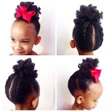 Partner the look with red lipstick and a flick of black eyeliner for a stunning overall style. Natural Hairstyles For Little Black Girls With Short Hair Little Girl Hairstyles Natural Hair Styles Kids Hairstyles