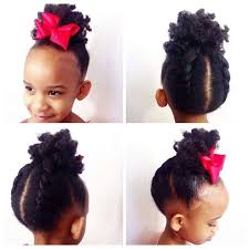 Natural Hairstyles For Little Black Girls With Short Hair Little Girl Hairstyles Natural Hair Styles Kids Hairstyles