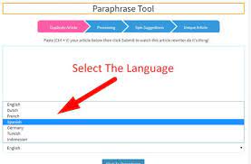 Any article rewriter tool or paraphrasing tool will basically run a thorough scan of the given text, finding the words or phrases that it can replace with suitable substitutes. Paraphrase Tool Best Sentence Rephraser Seotoolscentre