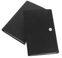 2 Pcs Organ Pack Folder Leather Purse Multi-layer Folder Bag Pocket Folders  Small Document Folder Office