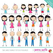 Pin By Gabbie Who On Good To Make Stick Figure Family Family Clipart Stick Figures