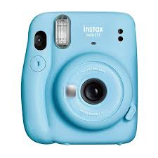 Fuji Instax Mini 11 Instant Camera Without Film Sky Blue Smyths Toys Ireland