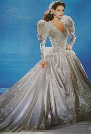 Demetrios 1990 1991 Bridal Gowns Vintage Wedding Dresses 80s Wedding Dresses Taffeta