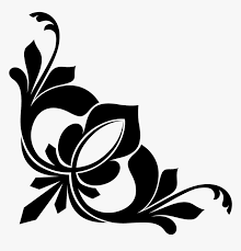 Floral border frame template black and white design royalty free cliparts vectors and stock illustration image 104961018 download this flower fresh border flower border leaf border, floral border, mothers day, warm png clipart. Corner Decorative Accent Free Picture Flower Design Clipart Black And White Hd Png Download Kindpng
