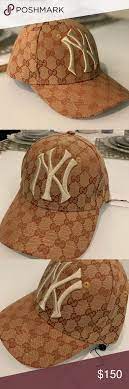 Gucci Ny Yankees Baseball Cap Gucci Ny Yankees Baseball Cap Gently Used 10 10 Perfect Condition One Size Fits Al Yankees Baseball Cap Ny Yankees Baseball Cap