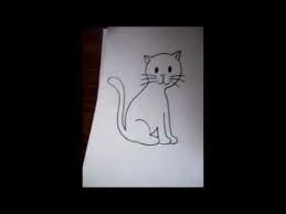 Porque había aprendido a dibujar.a c ¡felicitaciones, ursula! Dibujo Para Principiantes El Gato Mas Facil Youtube