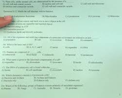 Different kinds of animals have different numbers of cells, but most have millions and animal cells also lack cell walls. 7 Plant Cells Unlike Animal Cells Are Chegg Com