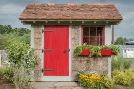 A garden shed with potting bench. 27 Potting Shed Ideas Designs And Free Plans With Pictures