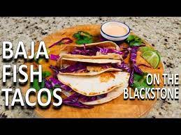 Maybe you would like to learn more about one of these? Baja Fish Tacos On The Blackstone 22 Griddle Fishtacotuesday Cooking With Big Cat 305 Youtube Grilled Fish Recipes Baja Fish Tacos Cooking
