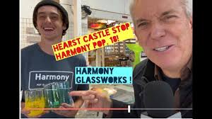 Harmony California Hearst Castle stop Harmony Glassworks with Pat Pattison