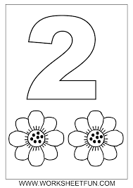 Then just use your back button to get back to this page to print more numbers coloring pages. Drawing Numbers 125146 Educational Printable Coloring Pages