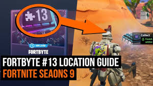 ► register to play fortnite battle royale free here! Fortbyte 13 Location Guide Fortnite Battle Royale Youtube
