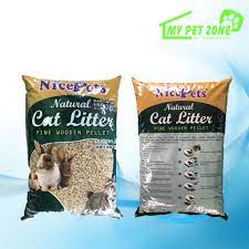 Do not flush, bury or dispose of it outdoors, in gutters or storm drains to avoid environmental contamination. Nicepets Coziecat Pine Wood Cat Litter 10kg Shopee Malaysia