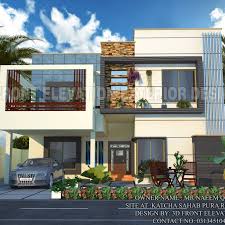 A proscenium is the area of the theatre surrounding the stage opening. 3d Front Elevation Exterior Designing Home Facebook