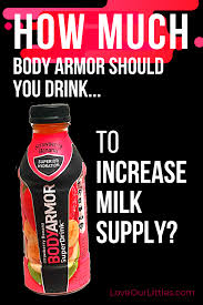 Bodyarmor is a new premium sports drink that contains more electrolytes than. The Body Armor Super Drink Breastfeeding And Milk Supply Effect Drinking Breastfeeding Milk Supply Drinks