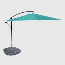 But in an urban environment, shade isn't the only reason to own one. Aruba Turquoise Cantilever Outdoor Umbrella Collection World Market